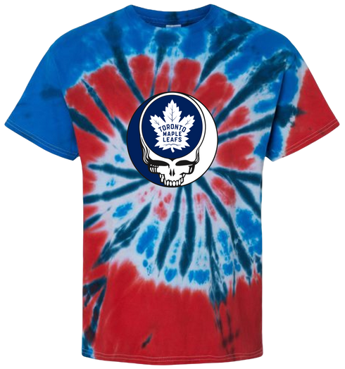 Toronto Maple Leafs Stealie Tie-Dye T-Shirt