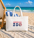 America 250 Stealie Canvas Tote Bag