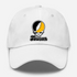 Towson Stealie Premium Unisex Dad Hat — Design: Towson University — White