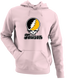Towson Stealie Premium Unisex Hoodie — Design: Towson University — Light Pink
