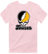 Towson Stealie Premium Unisex T-Shirt — Design: Towson University — Light Pink
