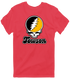 Towson Stealie Premium Unisex T-Shirt — Design: Towson University — Heather Red