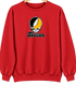 Towson Stealie Premium Unisex Crewneck — Design: Towson University — Red