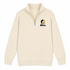 Towson Stealie Premium Unisex Quarter-Zip — Design: Towson University — Sand