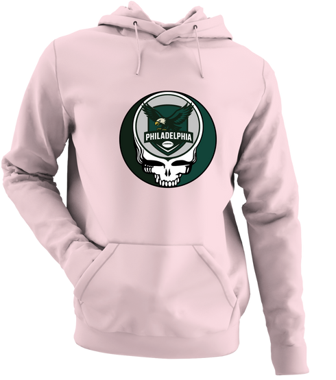 Philadelphia Football - Premium Grateful Dead Hoodie - Light Pink - 4
