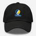 Trinity Stealie Premium Unisex Dad Hat — Design: Trinity College — Black