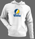 Trinity Stealie Premium Unisex Hoodie — Design: Trinity College — White/Grey