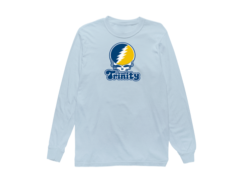 Trinity Stealie Premium Unisex Long-Sleeve — Design: Trinity College — Chambray