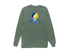 Trinity Stealie Premium Unisex Long-Sleeve — Design: Trinity College — Light Green