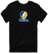 Trinity Stealie Premium Unisex T-Shirt — Design: Trinity College — Black