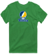Trinity Stealie Premium Unisex T-Shirt — Design: Trinity College — Irish Green