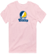 Trinity Stealie Premium Unisex T-Shirt — Design: Trinity College — Light Pink