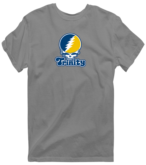 Trinity Stealie Premium Unisex T-Shirt — Design: Trinity College — Dark Heather