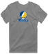 Trinity Stealie Premium Unisex T-Shirt — Design: Trinity College — Dark Heather