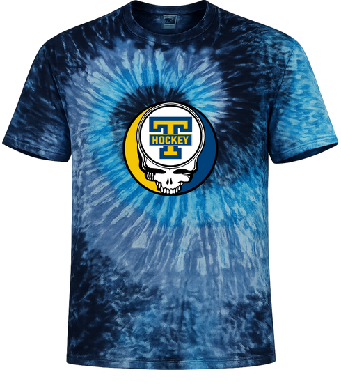 Trinity Hockey Stealie Tie-Dye T-Shirt