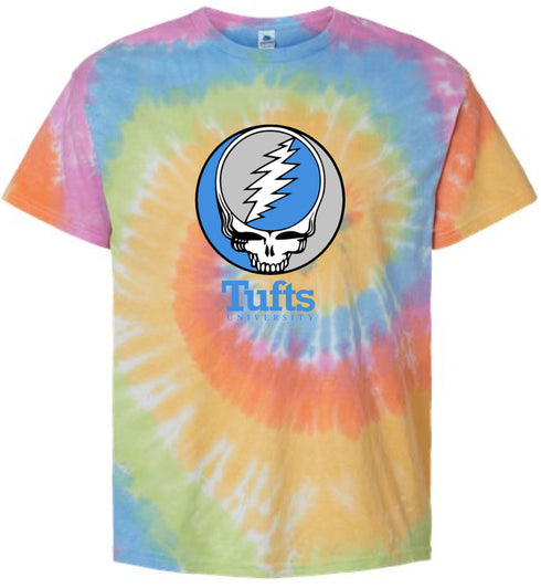 Tufts Stealie Tie-Dye T-Shirt