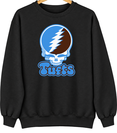 Tufts Stealie Premium Unisex Crewneck — Black
