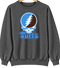 Tufts Stealie Premium Unisex Crewneck — Dark Heather