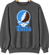 Tufts Stealie Premium Unisex Crewneck — Dark Heather