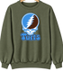 Tufts Stealie Premium Unisex Crewneck — Military Green
