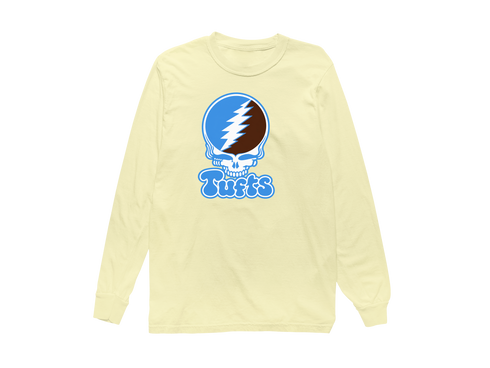 Tufts Stealie Premium Unisex Long-Sleeve — Design: Tufts University — Butter
