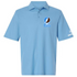 Tufts Stealie Premium Unisex Polo — Design: Tufts University — Blue