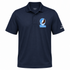 Tufts Stealie Premium Unisex Polo — Design: Tufts University — Navy