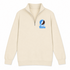 Tufts Stealie Premium Unisex Quarter-Zip — Design: Tufts University — Sand