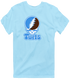 Tufts Stealie Premium Unisex T-Shirt — Design: Tufts University — Light Blue