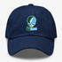 Tulane Stealie Premium Unisex Dad Hat — Design: Tulane University — Navy