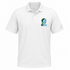 Tulane Stealie Premium Unisex Polo — Design: Tulane University — White