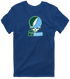 Tulane Stealie Premium Unisex T-Shirt — Design: Tulane University — Navy