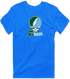 Tulane Stealie Premium Unisex T-Shirt — Design: Tulane University — Royal