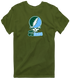 Tulane Stealie Premium Unisex T-Shirt — Design: Tulane University — Military Green