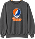 Tyler Stealie Premium Unisex Crewneck — Design: Texas at Tyler The University of — Dark Heather