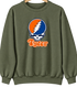 Tyler Stealie Premium Unisex Crewneck — Design: Texas at Tyler The University of — Military Green