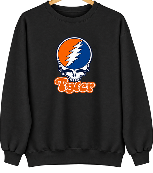 Tyler Stealie Premium Unisex Crewneck — Design: Texas at Tyler The University of — Black