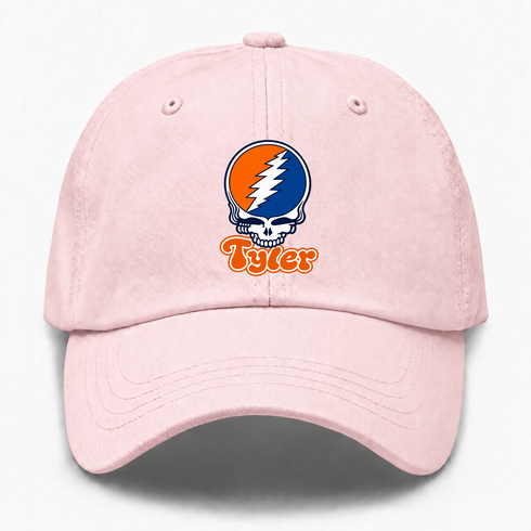 Tyler Stealie Premium Unisex Dad Hat — Design: Texas at Tyler The University of — Pink