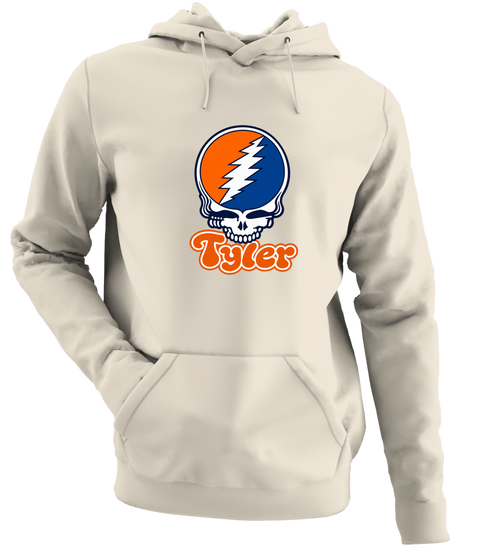 Tyler Stealie Premium Unisex Hoodie — Design: Texas at Tyler The University of — Sand