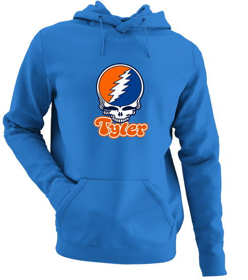Tyler Stealie Premium Unisex Hoodie — Design: Texas at Tyler The University of — Heather Royal