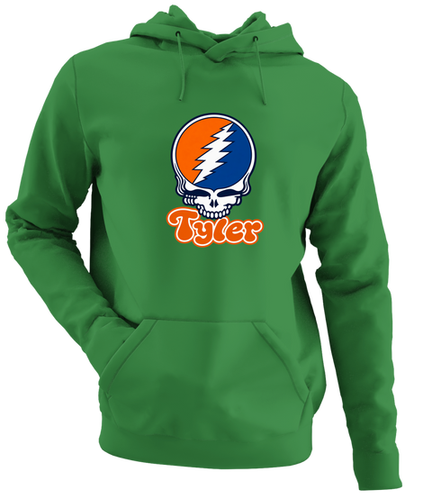Tyler Stealie Premium Unisex Hoodie — Design: Texas at Tyler The University of — Irish Green