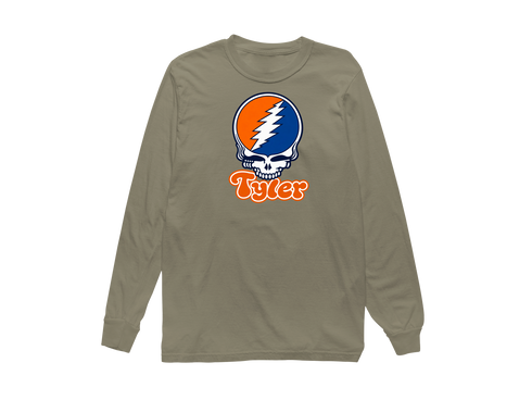 Tyler Stealie Premium Unisex Long-Sleeve — Design: Texas at Tyler The University of — Sandstone