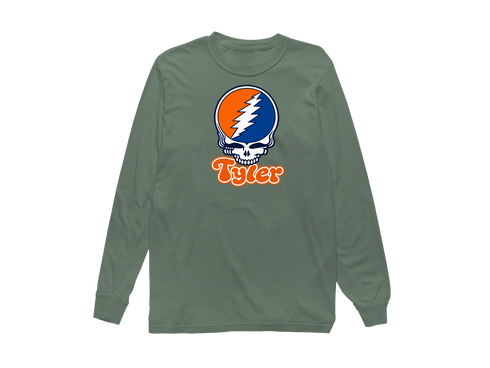 Tyler Stealie Premium Unisex Long-Sleeve — Design: Texas at Tyler The University of — Light Green
