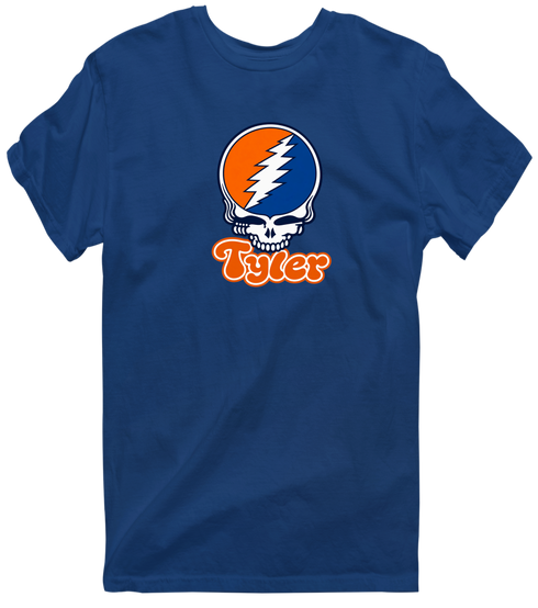Tyler Stealie Premium Unisex T-Shirt — Design: Texas at Tyler The University of — Navy