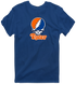 Tyler Stealie Premium Unisex T-Shirt — Design: Texas at Tyler The University of — Navy
