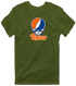 Tyler Stealie Premium Unisex T-Shirt — Design: Texas at Tyler The University of — Military Green