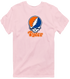 Tyler Stealie Premium Unisex T-Shirt — Design: Texas at Tyler The University of — Light Pink