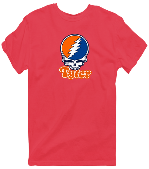 Tyler Stealie Premium Unisex T-Shirt — Design: Texas at Tyler The University of — Heather Red