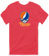Tyler Stealie Premium Unisex T-Shirt — Design: Texas at Tyler The University of — Heather Red