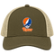 Tyler Stealie Premium Unisex Trucker Cap — Design: Texas at Tyler The University of — Moss/Khaki